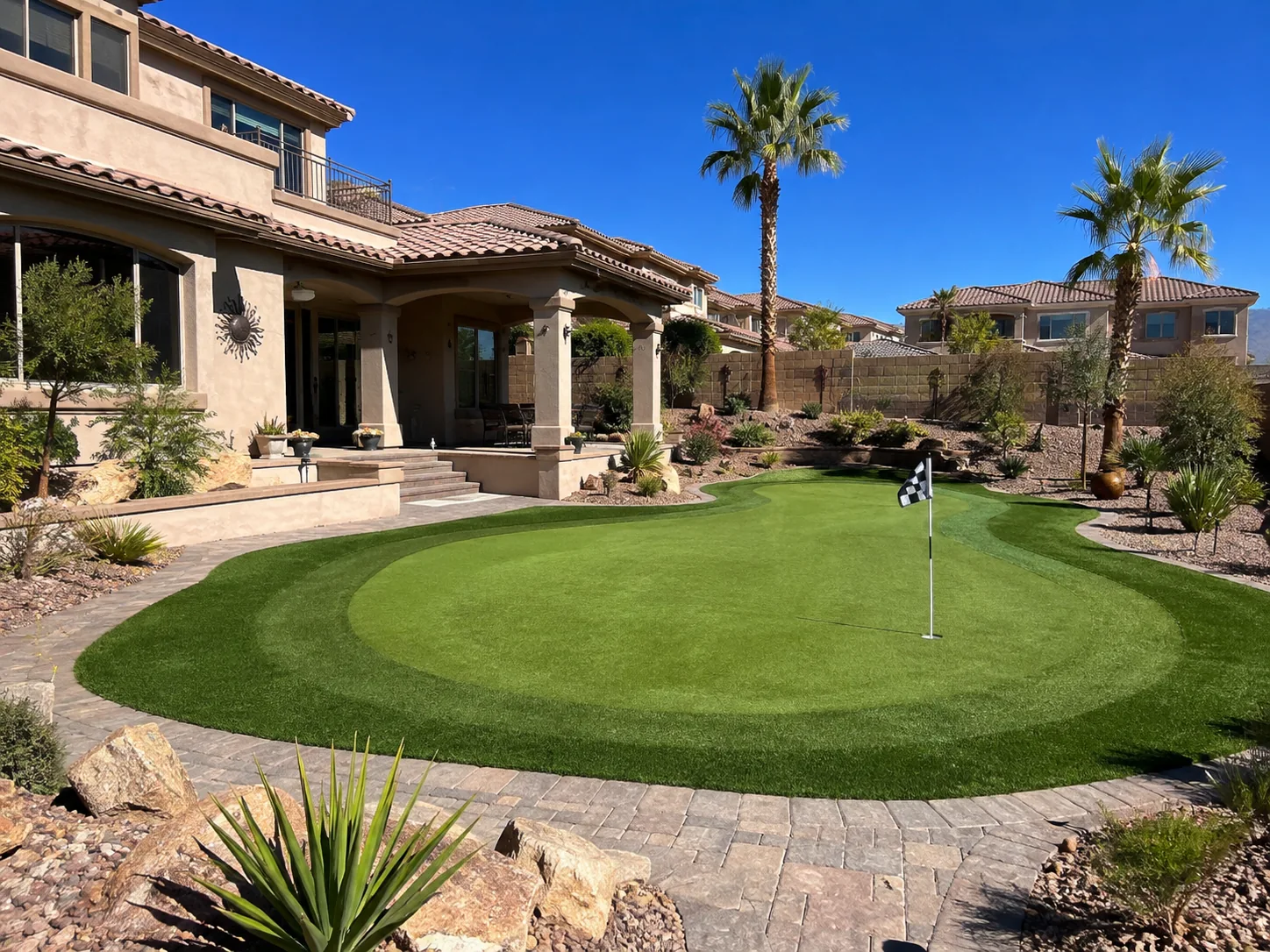 Backyard Putting Greens in Surprise AZ