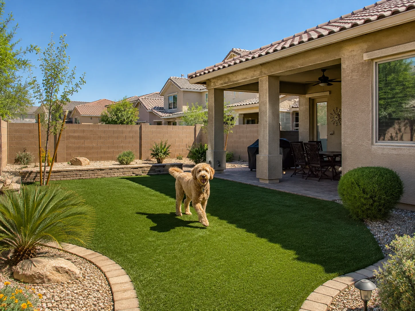 Pet turf dog run Surprise AZ