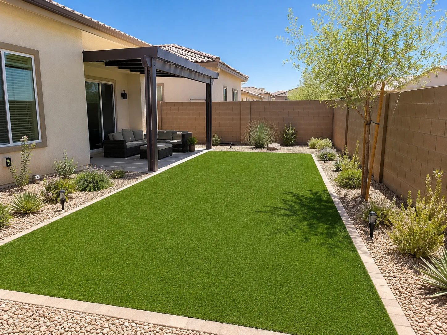 Artificial grass lawn Surprise AZ