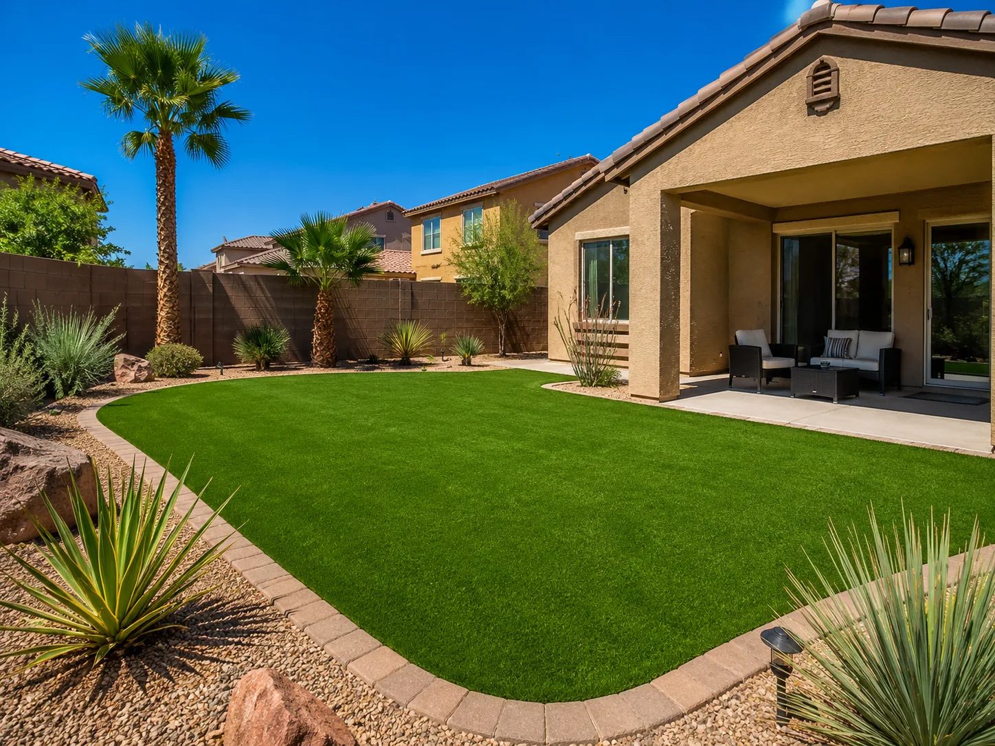 Artificial grass lawn Surprise AZ