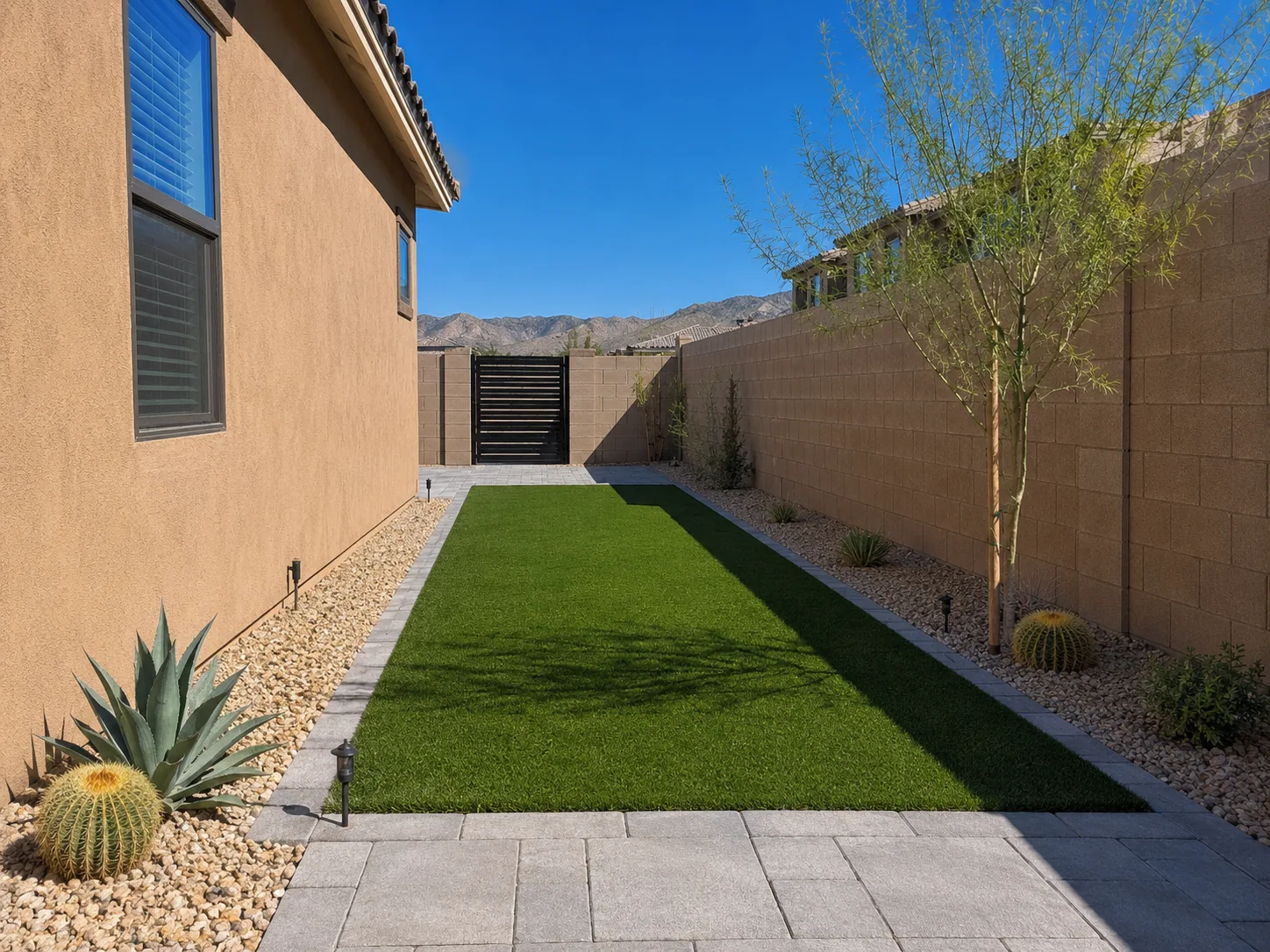 Patio artificial turf Surprise AZ